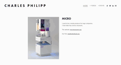 Desktop Screenshot of charlesphilipp.com