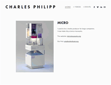 Tablet Screenshot of charlesphilipp.com